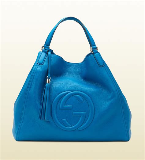 vintage blue gucci shoulder bag|vintage gucci overnight bag.